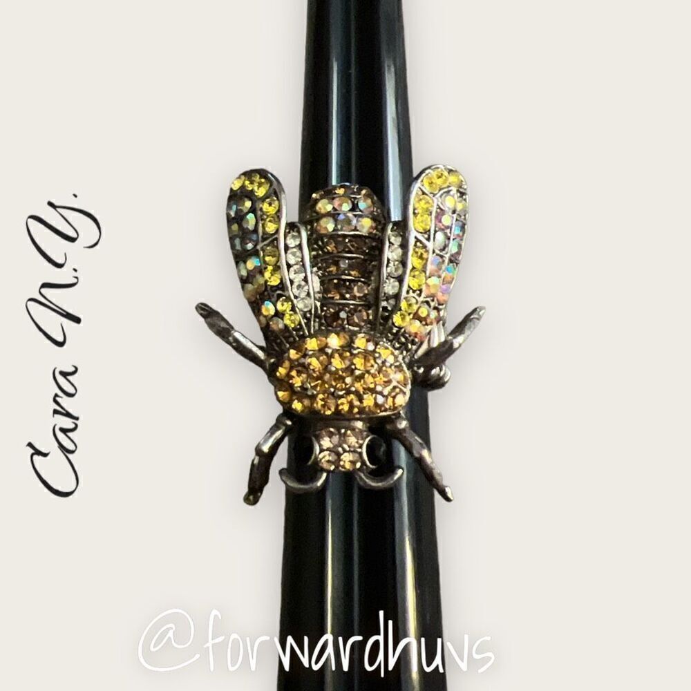 Cara NY Bumblebee Stretch Ring Size 7 - 12